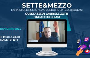 Gabriele Zotti, Sindaco di Chiari, stasera a “Sette&Mezzo”