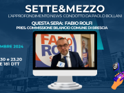 Fabio Rolfi a tutto campo, stasera a Sette&Mezzo