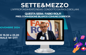 Fabio Rolfi a tutto campo, stasera a Sette&Mezzo