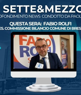 Fabio Rolfi a tutto campo, stasera a Sette&Mezzo