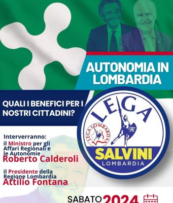 Calderoli e Fontana a Rovato per parlare di autonomia
