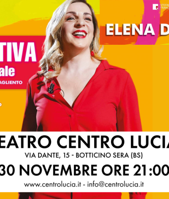 “ProPositiva, Comicità Virale. A Botticino arriva Elena Di Cioccio