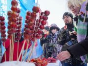 Cina: festa di raccolta del ghiaccio ad Harbin