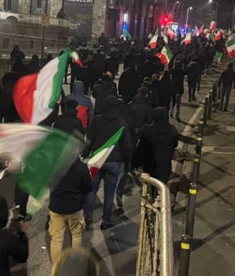 Corteo di estrema destra, Del Bono: “Mi ha ricordato Acca Larentia”