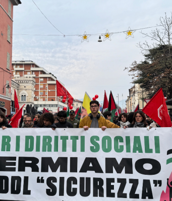 In piazza per dire “No al DDL Sicurezza”