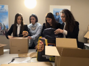 Giovani di FI, pacchi pronti per gli ospiti della San Vincenzo