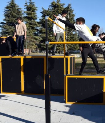 Il primo passo del nuovo polo del Don Bosco è la piastra di parkour