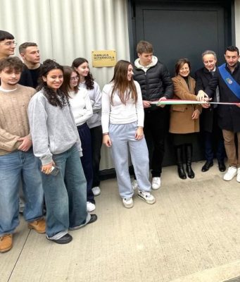 Inaugurata la palestra del Leonardo, nel ricordo di Gianluca Notarnicola