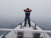 Recuperati due pescatori dispersi nella nebbia sul Garda