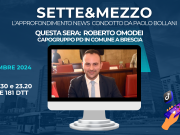 “Sette&Mezzo”, l’ospite è Roberto Omodei