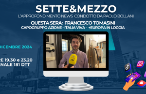 “Sette&Mezzo”, l’ospite di stasera è Francesco Tomasini