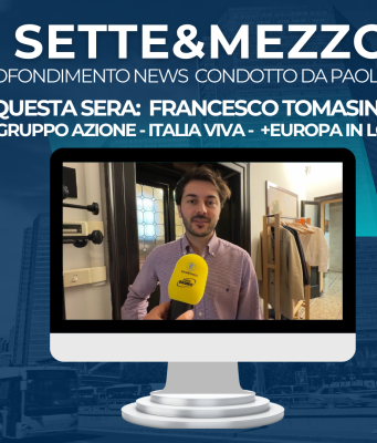 “Sette&Mezzo”, l’ospite di stasera è Francesco Tomasini