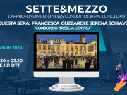 Natale in centro con i negozi del centro storico, stasera a “Sette&Mezzo”