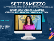 “Sette&Mezzo”, l’ospite è Valentina Gastaldi