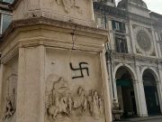 Svastiche, identificati due giovani: “Eravamo ubriachi”