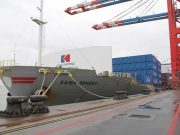 Germania: prima nave portacontainer China-Europe Express completa viaggio inaugurale