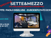 Speciale “Sette&Mezzo” da Strasburgo. Ospite, Paolo Inselvini