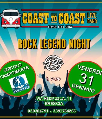 Circolo Campomarte venerdì diventa rock