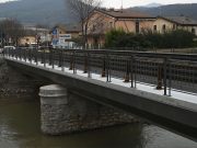 Dopo 8 mesi di lavori è stato riaperto il ponte di via Capretti