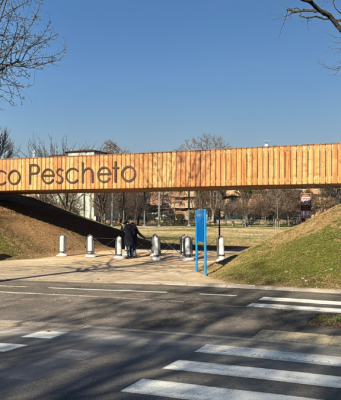 Un ponte pedonale “unico” per il parco Pescheto