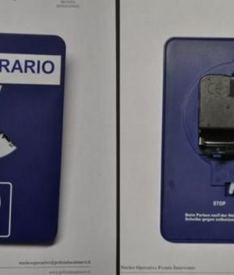 Il disco orario “automatico” vale una denuncia penale