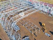 Lavori in corso. Il palaindoor sarà pronto nella primavera 2026