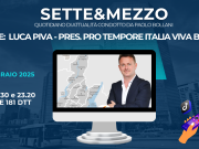 Sette&Mezzo, Italia Viva Brescia rialza la testa. Ospite, Luca Piva