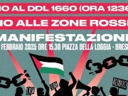 Sabato a Brescia il corteo contro Ddl Sicurezza e “zone rosse”