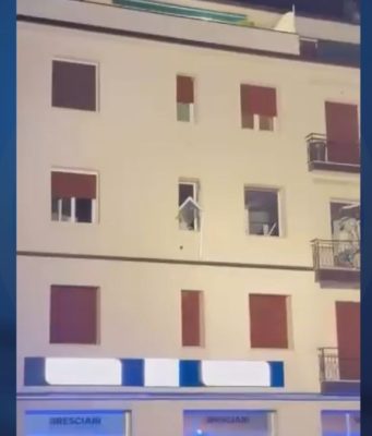 Violenta esplosione in un appartamento a Montichiari. Cinque feriti