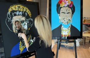 “Broken Mirror Art”, stasera il vernissage della mostra di Lady Mirror