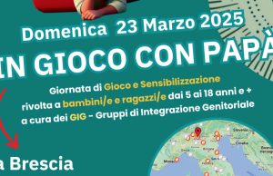 Domenica a Brescia arriva “In gioco con papà”