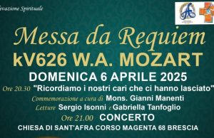Messa da Requiem di Mozart in Sant’Afra