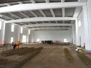 La palestra di ginnastica artistica prende forma, “lavori nei tempi”