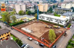 Chiari, posata la prima pietra del nuovo Nido Comunale