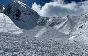 Valanga sul ghiacciaio Presena: un morto e due feriti