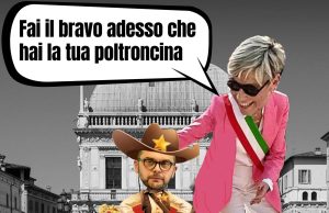 Scontro Rolfi-Castelletti, l’ironia di Orgoglio Bresciano