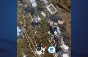 Pc, monitor: discarica di apparecchi elettronici al Parco delle Cave