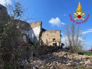 Desenzano, nessuna persona coinvolta nel crollo della cascina