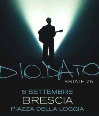 Diodato a Brescia, in piazza Loggia il 5 settembre