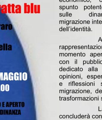 “La cravatta blu”: lo spettacolo allo Spazio Mi.C.S.