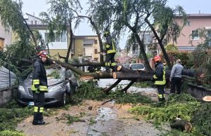 Vento e pioggia, il bilancio dei danni in città