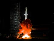 Cina: lancia razzo vettore Long March-3B da centro di Xichang