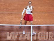 Italia: Roma, atleta cinese Zheng Qinwen gareggia a WTA Italian Open