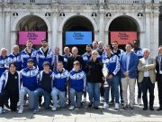 Consoli: dopo il saluto in Loggia, stasera la festa con i tifosi