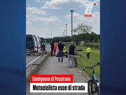 Esce di strada con la moto a Camignone. Giovane in arresto cardiaco