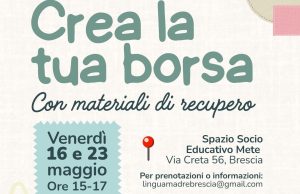 “Crea la tua borsa”: riuso e riciclo al Mete