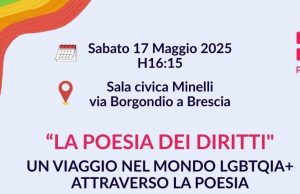 “La poesia dei diritti”: un viaggio nel mondo Lgbtqia+