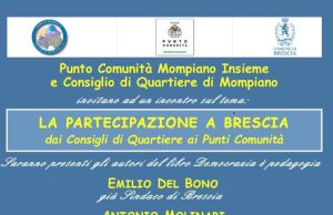 “Democrazia è pedagogia”: l’incontro con Del Bono