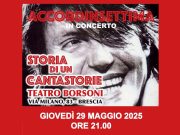 “Storia di un cantastorie”: il concerto dedicato a De André