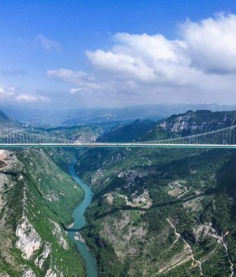 Cina: Guizhou, in costruzione ponte più alto del mondo